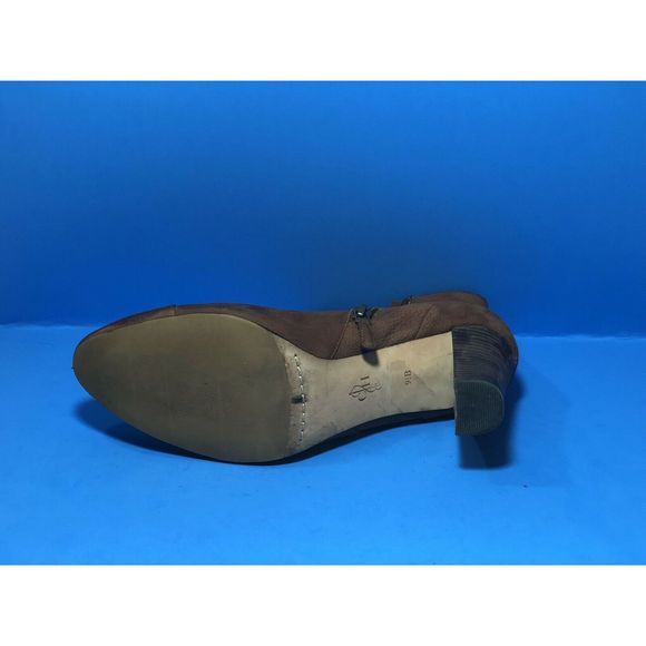 Cole Haan Women's Brown Leather Pull On Zipper - Picture 7 of 12